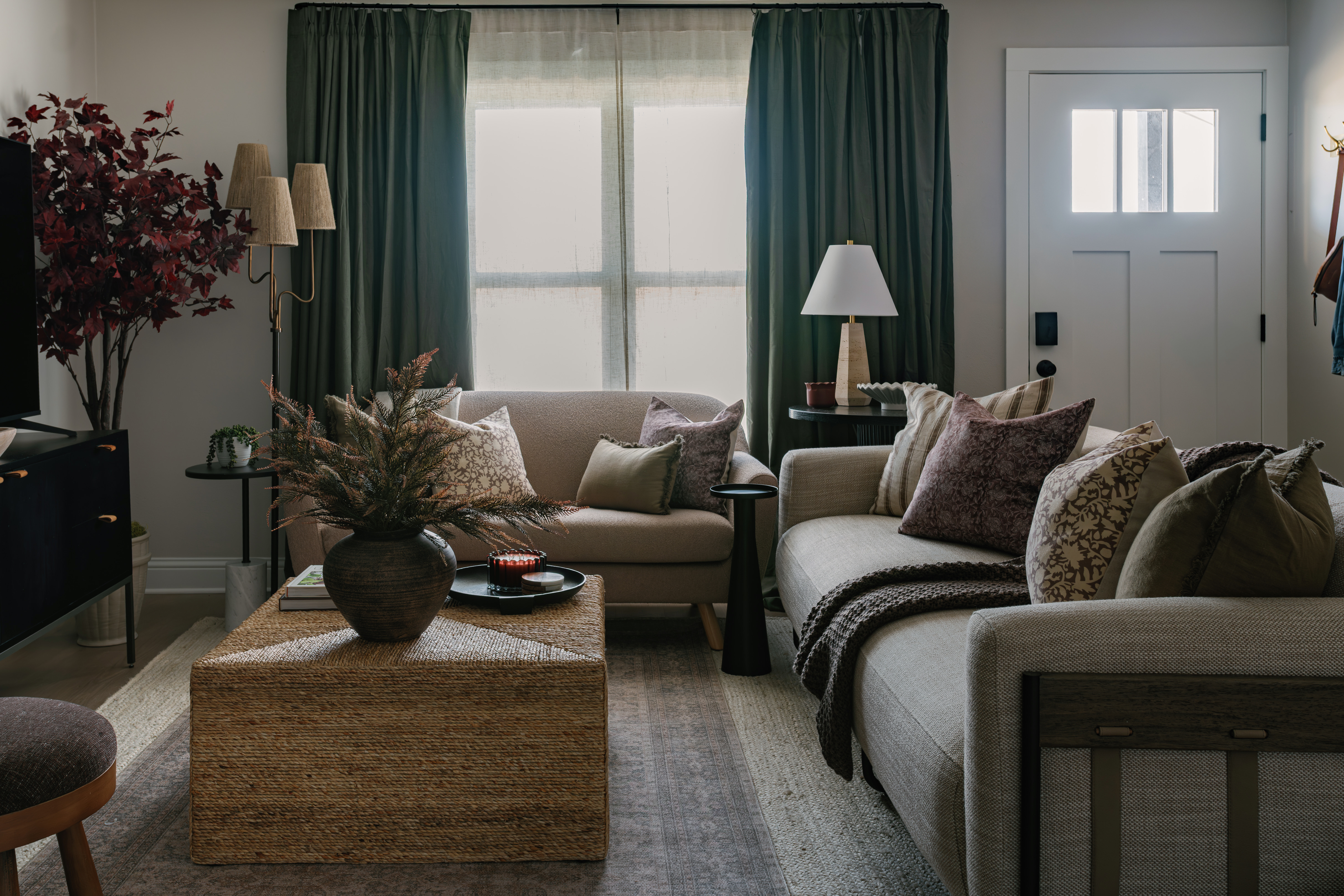 Layered living room